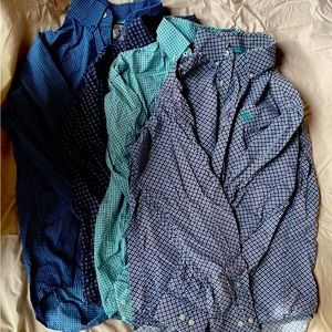4 Men’s cinch shirts- Relisted